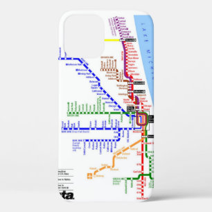 Case Mate Case mit der U-Bahn in Chicago