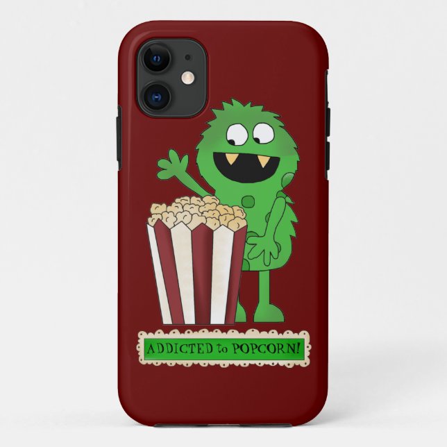 Case-Mate des Popcorn-Süchtigen iPhone5 kaum dort iPhone Hülle (Rückseite)