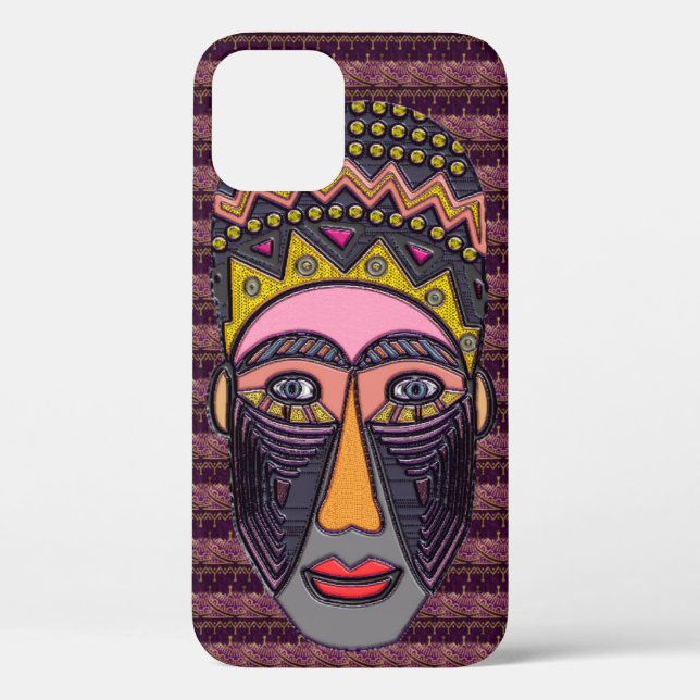 Case Mate für afrikanische Folk Art (Rückseite)