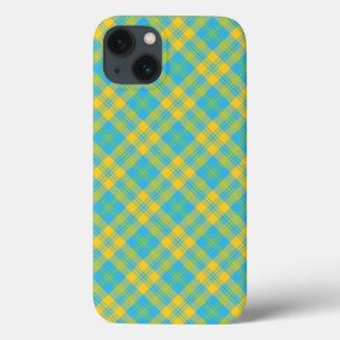 Case-Mate-Ipad: Blau, Gelb, Grün Kariert Case-Mate iPhone Hülle
