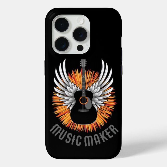 Case-Mate-iPhone-Case für Music Maker (Gitarrenspi Case-Mate iPhone Hülle (Rückseite)