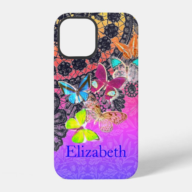 CASE-MATE IPHONE FALL INDIVIDUELLE NAME RAINBOW FA HÜLLE (Rückseite)