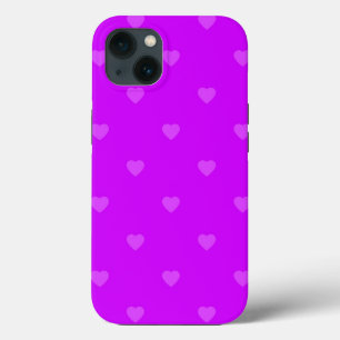 Case-Mate-iPhone-Gehäuse mit lila Herzen Case-Mate iPhone Hülle