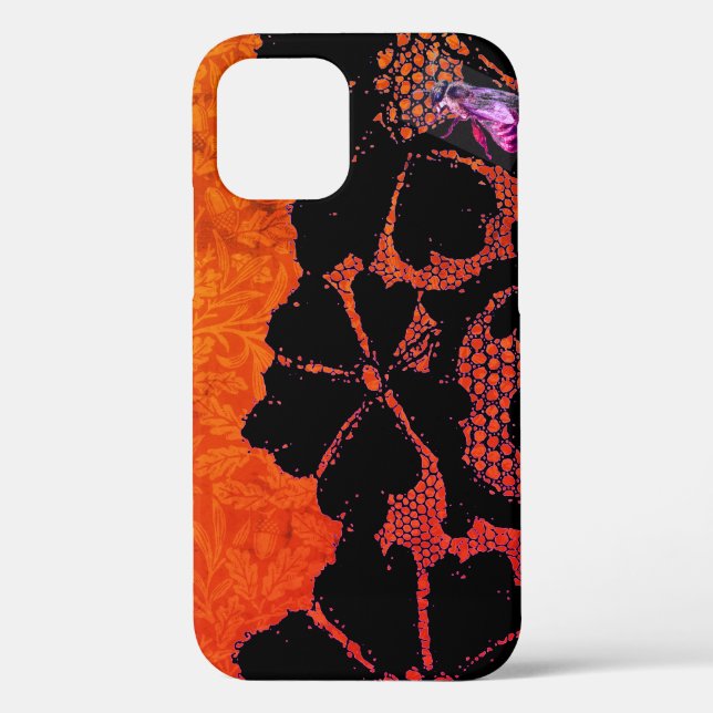 CASE MATE IPHONE-HÜLLE WILLIAM MORRIS UND SPITZE (Rückseite)