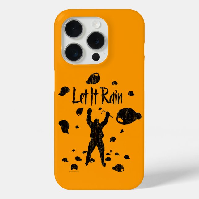 Case-Mate-iPhone lass It Rain (Hockey) Case-Mate iPhone Hülle (Rückseite)