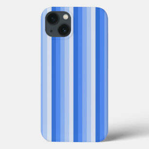 Case-Mate iPhone mit Blue shadow stripes Hülle