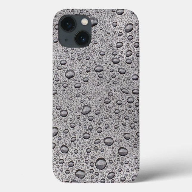 Case-Mate iPhone mit grauem Wasser Hülle (Rückseite)