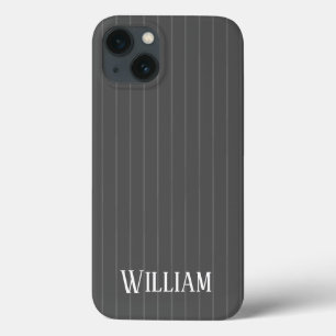 Case-Mate iPhone mit personalisiertem grauem Nadel Hülle