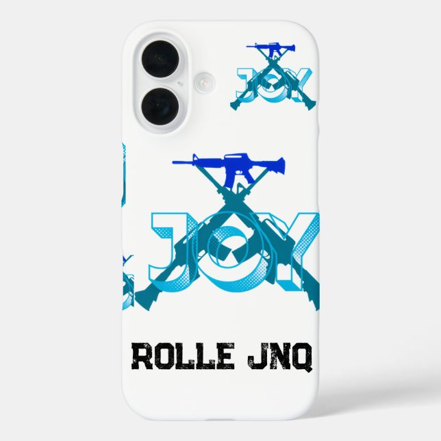 Case-Mate Phone Case, Apple iPhone 16, Blue joy Case-Mate iPhone Hülle (Rückseite)