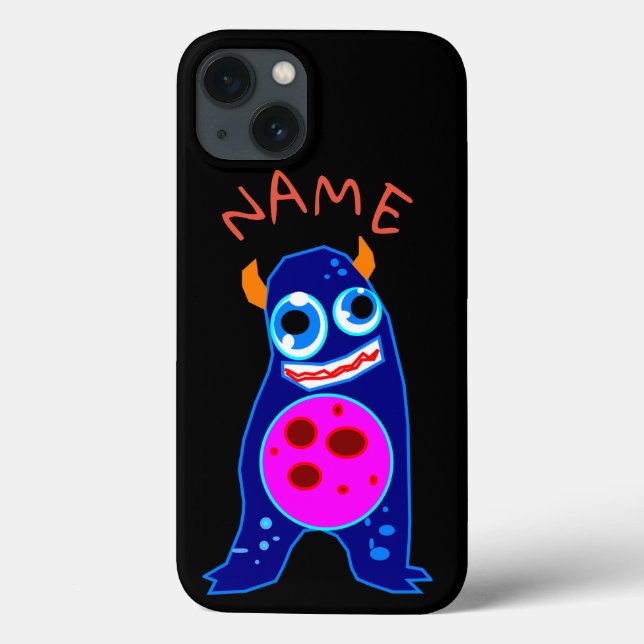 Case Mate Tough Xtreme iPhone X MONSTERS + NAME (Rückseite)