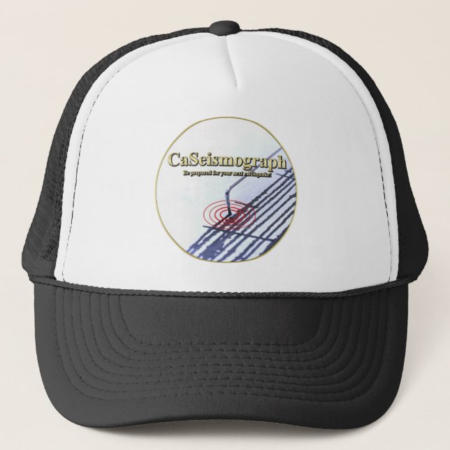 CaSeismoGraph General Merch Truckerkappe (Vorderseite)