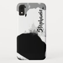 Casemate Schwarz-weiß Modern iPhone XR, XS, XS Max