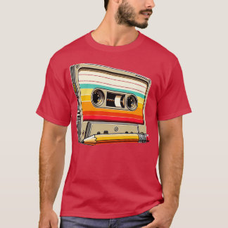 Casete retro con lpiz krankhafte Vintage para nost T-Shirt