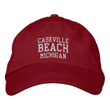 Caseville Beach Michigan bestickte Baseballkappe