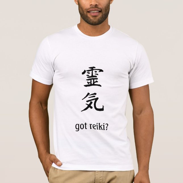 Casey coachte "got reiki? " T-Shirt (Vorderseite)