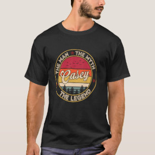 Casey der Mann der Mythos der Legende Personalisie T-Shirt