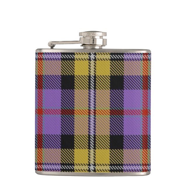 Casey/Falltartan-Flasche Flachmann (Vorderseite)