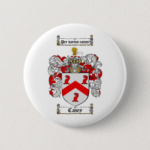 CASEY FAMILIENWAPPEN - CASEY WAPPEN BUTTON