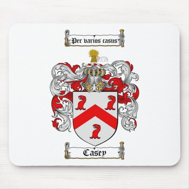 CASEY FAMILIENWAPPEN - CASEY WAPPEN MOUSEPAD (Vorne)