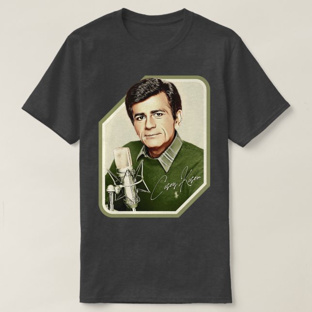 Casey Kasem Radio DJ Top 40 Legend (Design vorne)
