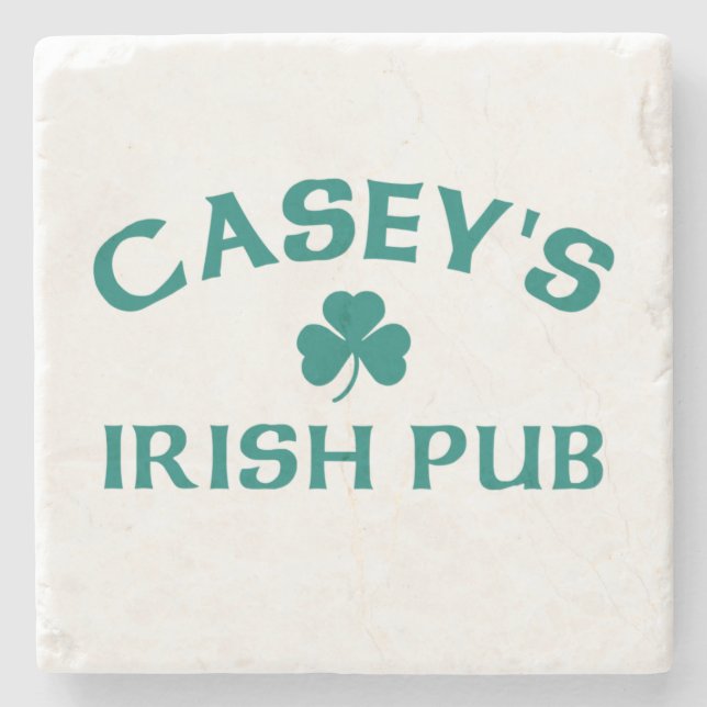 Casey's Irish Pub Steinuntersetzer (Vorderseite)