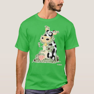 Cash Cow Cash Flow Millenniums-Bauer  T-Shirt