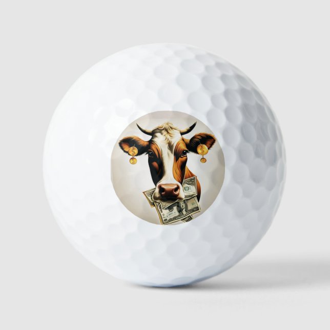 Cash Cow Golfball (Vorderseite)