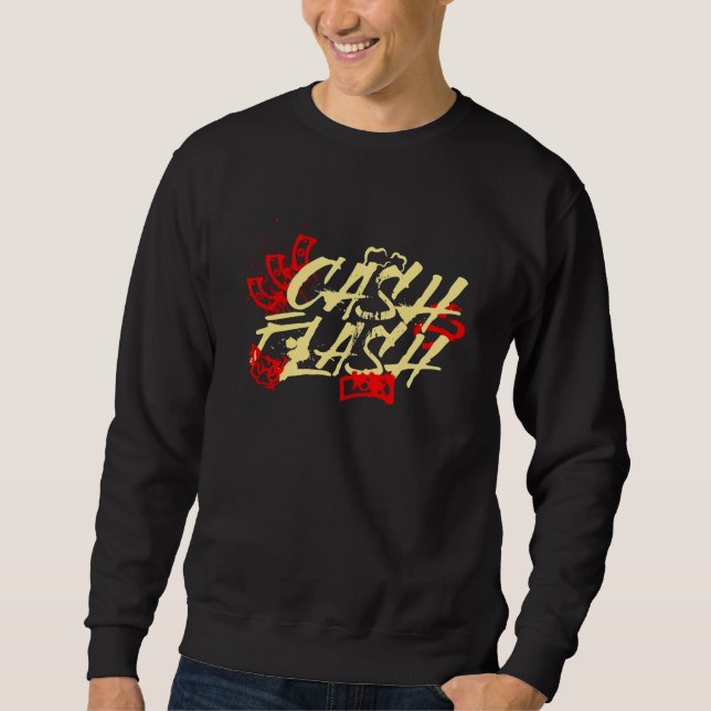Cash Flash Graffiti T - Shirt Design (Vorderseite)