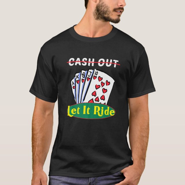 Cash-Out Ließ es Rennen Männer Frauen spielen Kart T-Shirt (Vorderseite)