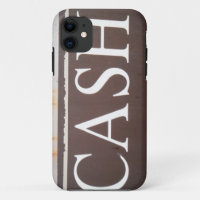 CASH Tower Truck Vintage Car Sign