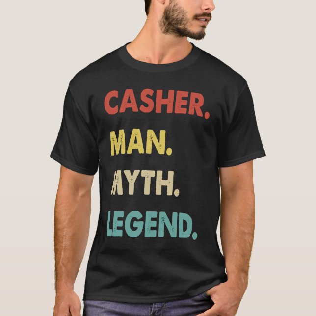 Casher Man Myth Legende 1 T-Shirt (Vorderseite)