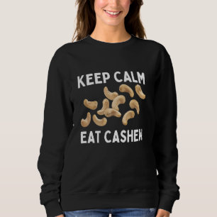 Cashew am besten für Männer Frauen Kinder Nüsse Nü Sweatshirt