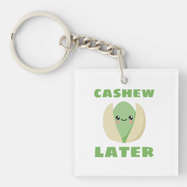 Cashew Later Schlüsselanhänger (Vorderseite)