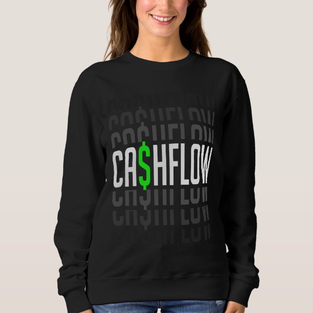 Cashflow Cool Business Sweatshirt (Vorderseite)
