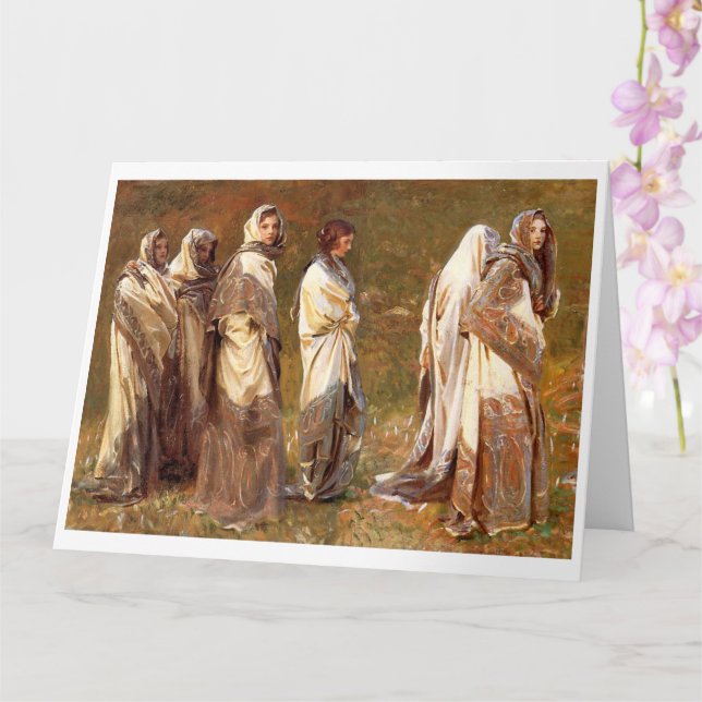 Cashmere, John Sargent 1908 Karte (Orchidee)