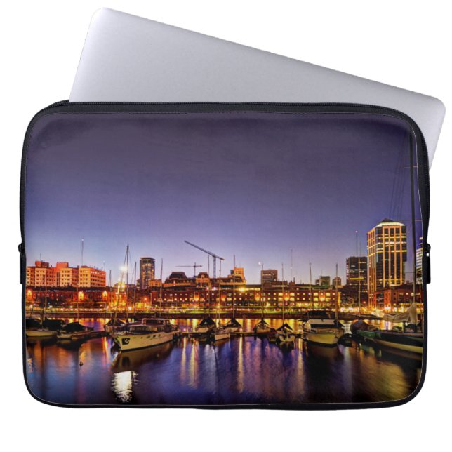 Casi De Noche - fast Nacht Laptopschutzhülle (Vorderseite)