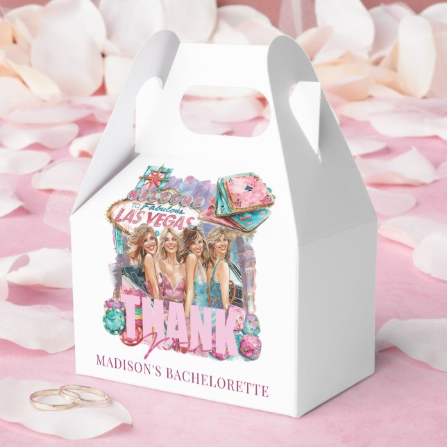 Casino Bachelorette Geschenkschachtel (Hochzeit)