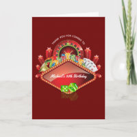 Casino Birthday Party