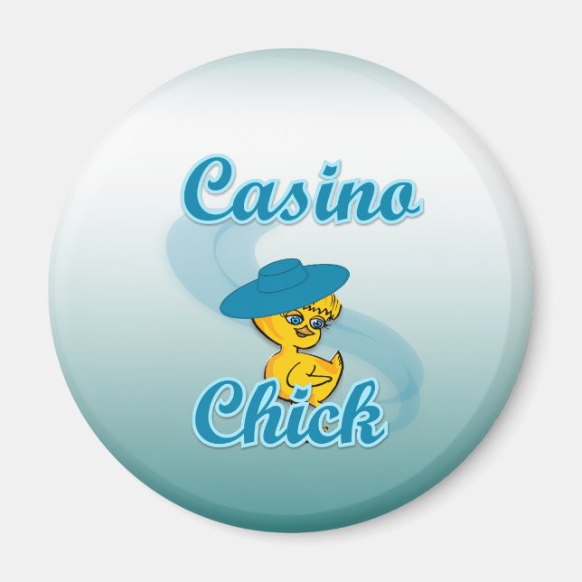 Casino Chick #3 Magnet (Vorne)