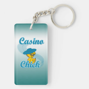 Casino Chick #3 Schlüsselanhänger