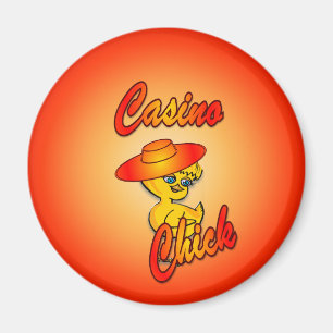 Casino Chick #5 Magnet