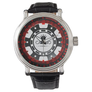 Casino Chip Watch Armbanduhr