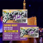 Casino Chips, Casino Night, Gaming Industry Flyer<br><div class="desc">Casino Chips,  Casino Night,  Gaming Industry Werbung Flyer von der Business Card Store.</div>
