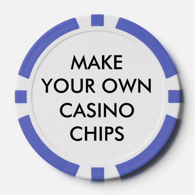 CASINO-CHIPS für Personalisierten LILA POKER Pokerchips (Vorderseite)
