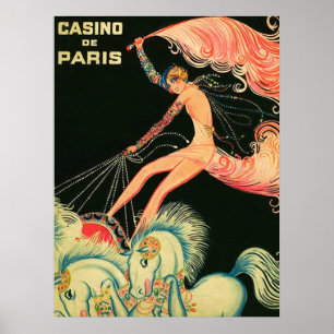 Casino de Paris ~ Vintage Ad Poster