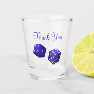 Casino Dice Gastgeschenk Hochzeit Showglas Schnapsglas