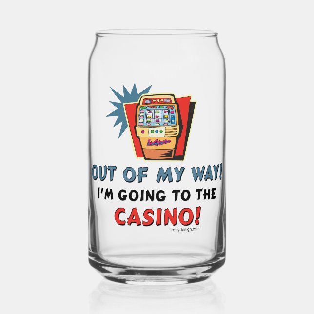 Casino Dosenglas (Vorderseite)