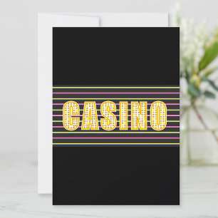 Casino Einladung