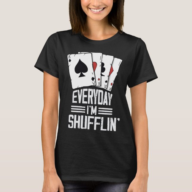 casino for men card shuffler casino gambler  1 T-Shirt (Vorderseite)