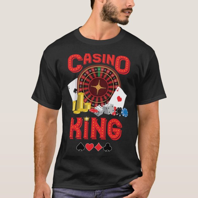 casino for men casino king gambler  1 T-Shirt (Vorderseite)